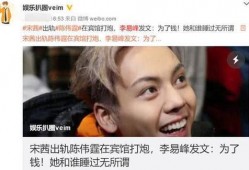 圈内爆料陈伟霆宋茜,甜蜜互动引粉丝热议